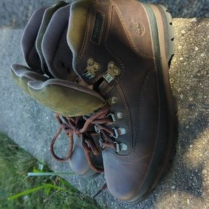 Timberland vintage leather boots 9.5